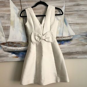 NWT Kate spade bow back dress (white)